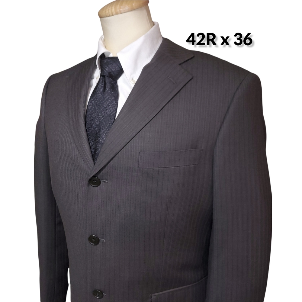 Geoffrey Beene Chalkstripe Suit